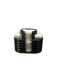 Bomullspad & Q-tips holder - stilren oppbevaring