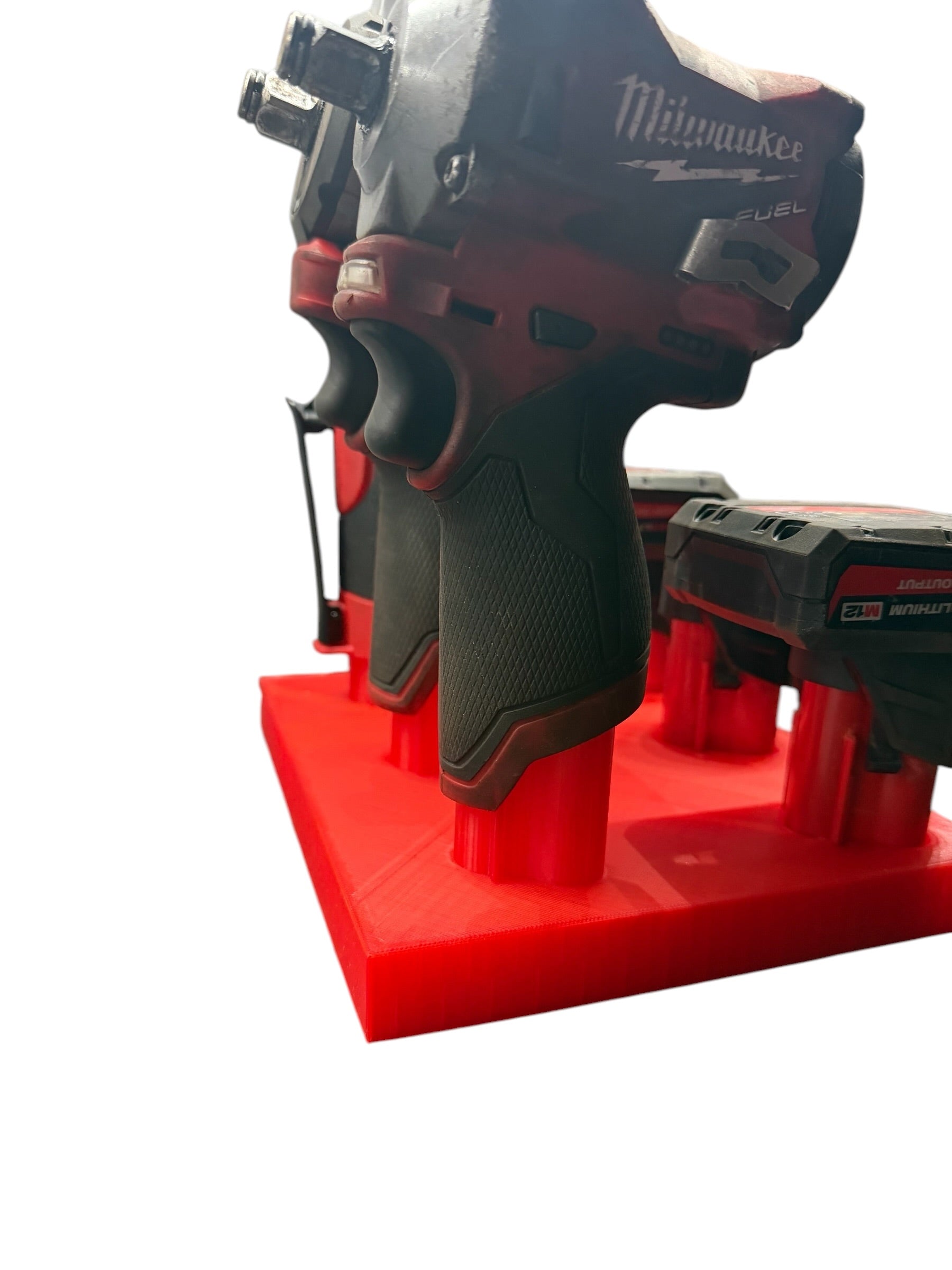 Milwaukee M12 batteri- og verktøyholder